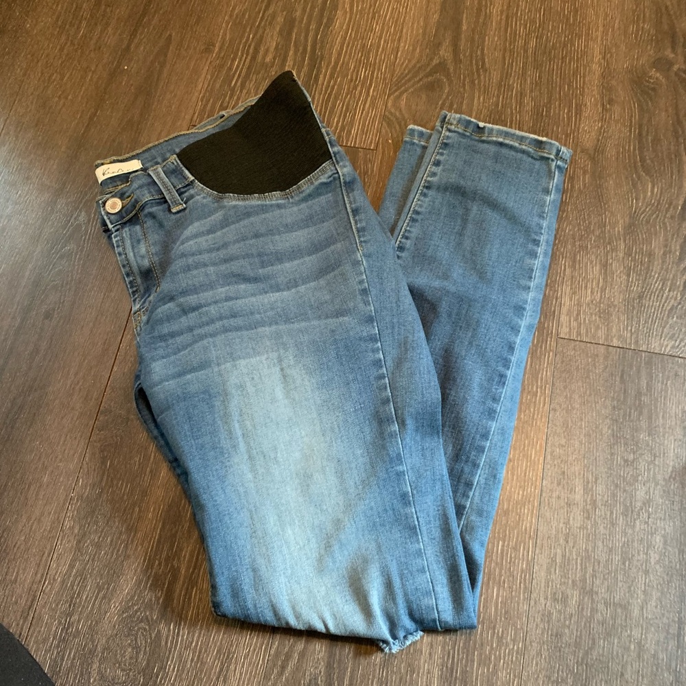 KanCan Distressed Maternity Jeans